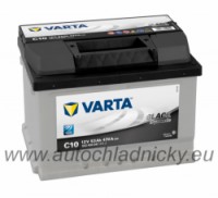 Autobaterie Varta BLACK dynamic 12V 53Ah 470A, 553400 - Plzeň