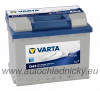 Autobaterie Varta Blue dynamic 12V 60Ah 540A, 560127 - Plzeň